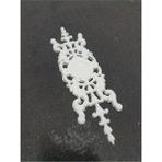 Boyanabilir Duvar Çıta Motif, 8,5X30 Cm, Şık ve Dekoratif Ev Detayları - Seçenek 1 - Altın - Gri
