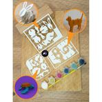 Boyanabilir Hayvanlar Maket Seti, 3 Eğitici Maket, 3D Montessori Oyuncak,çocuklar Için Aktivite Hobi - Beyaz - 5