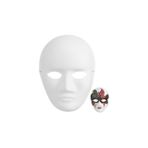 Boyanabilir Karton Maske Hobi ve Etkinlik Maskesi Dıy