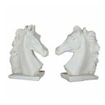 Boyanabilir Polyester Poliüretan Ham Obje Kaideli At Biblo 19 Cm 2 Adet