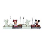 Boyanabilir Polyester Poliüretan Ham Obje Mickey Minnie Mouse Biblo Notluk