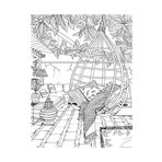 Boyanabilir Tablo Tuval salıncak 25x35 cm