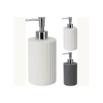 Boyner Evde Banyo Sıvı Sabunluk Çok Renkli SİYAH BEYAZ RENKLİ 7X7X18 2 ASS.
