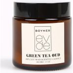Boyner Evde Green Tea & Oud Kavanoz Mum - Kahve