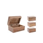 Boyner Evde Kahverengi Mango Kapaklı Kutu11x10x6 cm