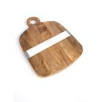 Boyner Evde Kahverengi Sunum Tabağı Duz Sunum Tahtasi 30x20cm