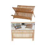 Boyner Evde Katlanır Bambu Bulaşıklık42x32x26cm