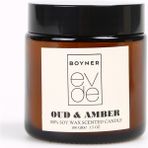 Boyner Evde Oud Amber Kavanoz Mum - Kahve