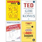 Boyner Yayınları – Alışkanlıkların Gücü + Yeni Dünyada Daha Akıllı Hızlı Başarılı / Charles Duhigg + Ted Gibi Konuş / Carmine Gallo + Iknanın Psikolojisi / Robert Cialdini - 4 Kitap Bireysel Gelişim