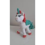 Boynuzlu At Şeker Pony Amigurumi Organik Oyuncak
