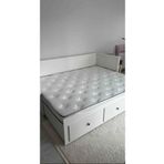 Boyraz yatak 80x200x24 Cm Flekke,hemnes,ikea Divan Uyumlu Katlanır Sünger Yatak Açık Hali 160x200x12 Cm