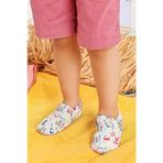 Boys Rock Kaydırmaz Taban Bebek Yazlık Patik Mavi , Ev Botu Terliği Kreş Ayakkabısı Panduf F-824