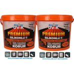 Boysat 30 kg Avantajlı Su Izolasyon Boyası Paket Uv - K Premium Silikonlu 15 kg x 2 Adet