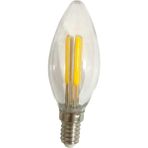 Boytaş 4 Watt Flament LED Mum Ampul- Sarı Işık