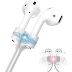 Boyun Askı Ipi Tutucu Silikon Ip Basic Beyaz Apple Airpods 1 2 Airpods 3 Airpods Pro ile Uyumlu Ürün