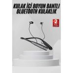 Boyun Askılı 100 Saat Kablosuz Kulaklık Göstergeli Bluetooth Kulaklık