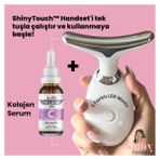 Boyun ve Yüz Sıkılaştırıcı Ems Güzellik Cihazı (Gıdı, Sarkma, Yüz Gençleştirici Cihaz) - Beyaz