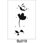 Boyutlu Desen Stencil Şablon (15x30) BY-019