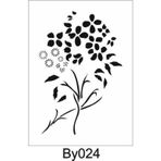 Boyutlu Desen Stencil Şablon (21x30) BY-024