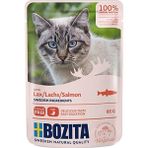 Bozita 85 gr Pouch Somon Balıklı Tahılsız Yetişkin Konserve Kedi Maması