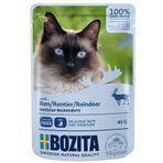 Bozita Pouch Ren Geyiği Etli Tahılsız Yetişkin 85 gr Kedi Konservesi