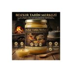 Bozkır Tahin Merkezi Ata Tohumu Altın Susam Taş Değirmen Tahini Kavrulmuş 600 gr (vegan&katkısız)