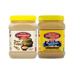 Bozkırlı 930 gr Turgutlar Beyaz Kepeksiz Tahin + 930 gr Kepekli Tahin