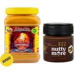 Bozkırlı Çavuşoğlu Kepeksiz Tahin 930 gr & Nutty More %22 Kakaolu Fındık Ezmesi 200 gr