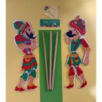 Bozkırlı Hacivat Karagöz Oyunu Kukla Seti