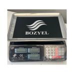 Bozyel Elektronik Dijital Terazi 40 kg LCD Ekranlı Plastik Malzemeden Üretilmiş Hassas Ölçüm - Siyah