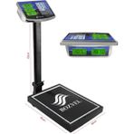 Bozyel Tcs-K2 Elektronik Dijital Kantar Terazi 150KG Şarjlı - Renkli