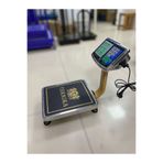 bozztech 100 KĞ Elektronik Dijital Terazi Baskül 30X34cm Tabla ölçüsü 10gr Hassasiyet boyun kırmalı