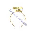 Bp Bizden Pastacılık MİKA TAÇ BRİDE TO BE GOLD gold