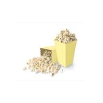 Bp Bizden Pastacılık Popcorn Kutusu Çerez Kutusu Cips Kutusu 8'li Paket Makaron Sarı çok renkli