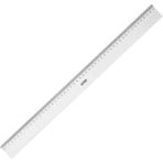 Bp Plastik Cetvel 50CM - Gümüş