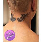 BP Tattoo 1 Ay Kalıcı Tattoo Gerçek Dövme Görünümlü Kanat Dövmesi