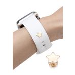 BP Tattoo Apple Watch Uyumlu Yıldızlı Kordon Aksesuar Gold Charm