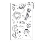 BP Tattoo Gezegenler Karışık Geçici Dövme