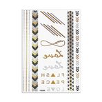BP Tattoo Gold Tattoo Metalik Sonsuzluk Dövmesi
