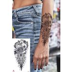 BP Tattoo Gothic 3 Boyutlu Gerçekçi Gül Dövmesi
