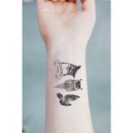 BP Tattoo Mini Boy Baykuş Dövmesi