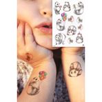 BP Tattoo Panda Renkli Çocuk Dövmesi