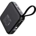 BP14 10000 Mah Dijital Ekranlı Dahili Kablolu Powerbank