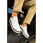 Bpm CH979 Santoni Gbt Spor Erkek Ayakkabı Beyaz/sıyah - Karışık