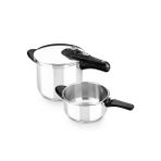 Bra Düdüklü Tencere VITESSE SET PRESSURE COOKER 4+7 L