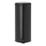Brabantia 114540 30 lt Newicon Pedallı Mat Siyah Çöp Kutusu
