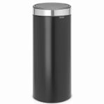 Brabantia 115448 Touch Bın New Krom Çerçeveli Mat Siyah 30 lt Çöp Kutusu
