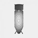 Brabantia 124x45cm (C) Buhar Kazanı Standlı Tıtan Oval Desenli Ütü Masası - Ssuh - Hearty - 24 cm