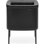 Brabantia 200526 Çamaşır Sepeti Bo, 60L, Mat Siyah