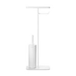 Brabantia 303883 Mindset Mineral Fresh White Standlı Organizer Ayaklı Tuvalet Kağıtlık+Tuvalet Fırçası